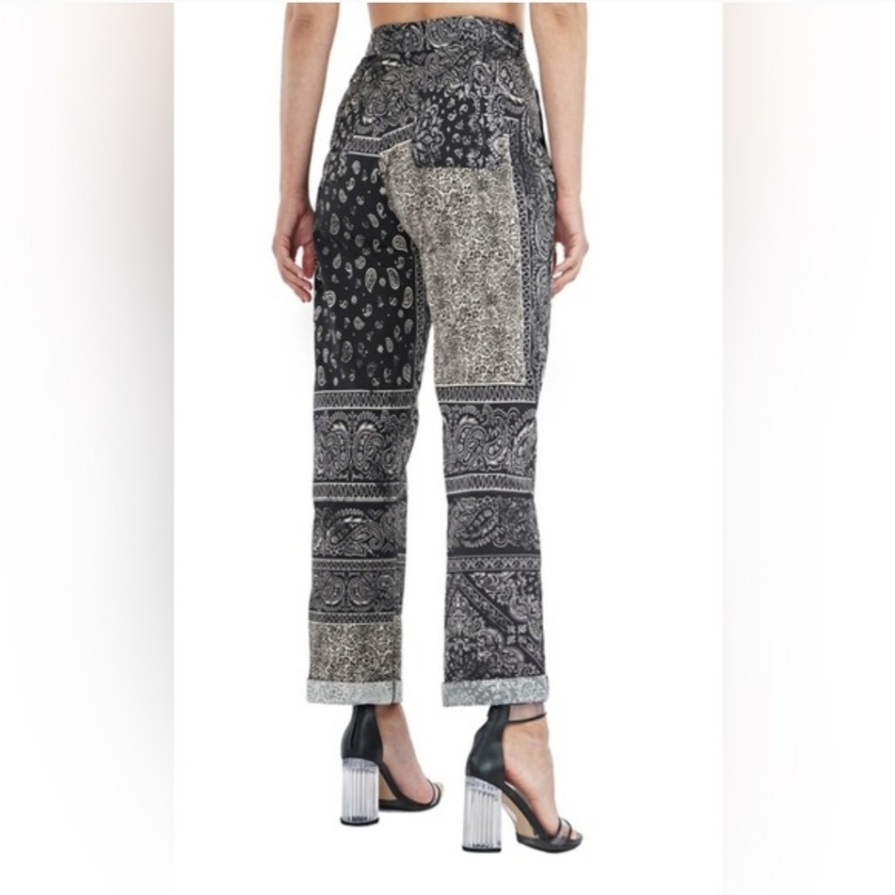 Pinko Nuvolari Bandana Print Pants Size 42/6
